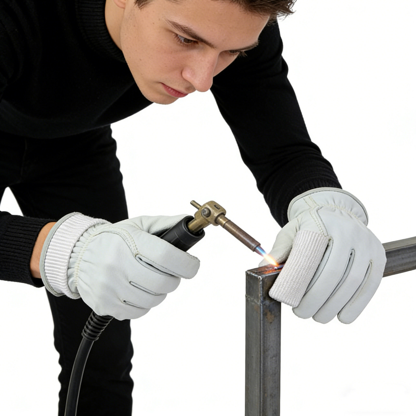 Heat Resistant Glove - Sarung Tangan Las TIG Pelindung Jari