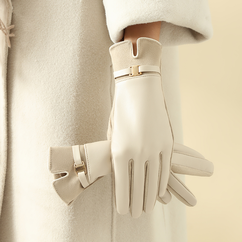 Leather Driving Glove - 1 Pasang Sarung Tangan untuk Wanita