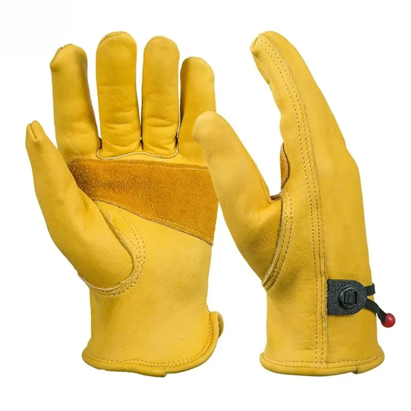 Leather Driving Glove - Sarung Tangan Kerja Kulit Sapi Lembut