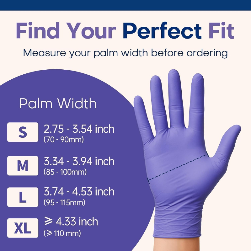 50/100 Buah Sarung Tangan Nitr - Exam Glove Nitrile ulasan dan harga