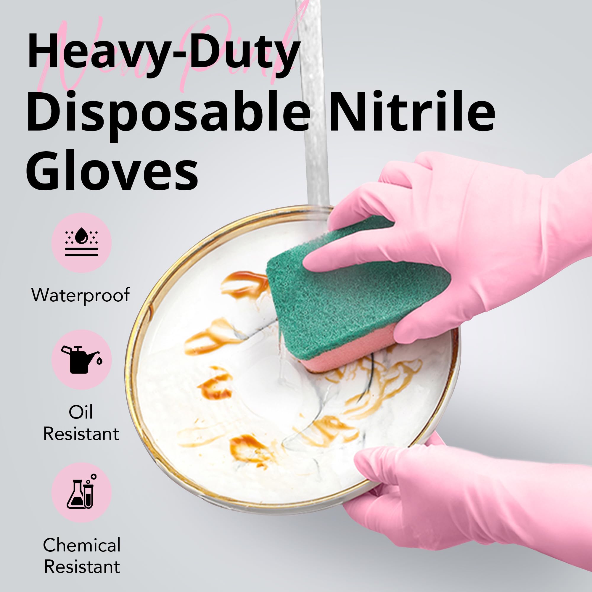 Sarung Tangan Pembersih Nitril - Exam Glove Nitrile ulasan dan harga