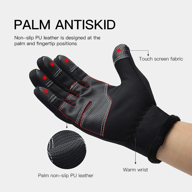 Sarung Tangan Sepeda Motor Kyn - Ski Glove Waterproof ulasan dan harga